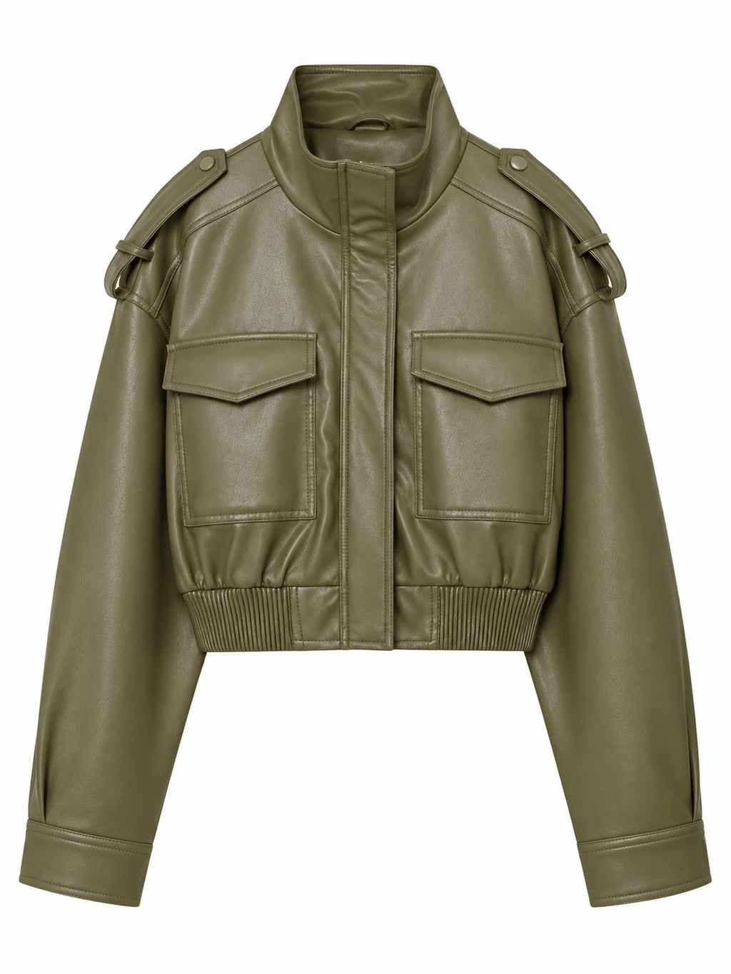La Jolie Veste Perrine - Veste Courte en Similicuir