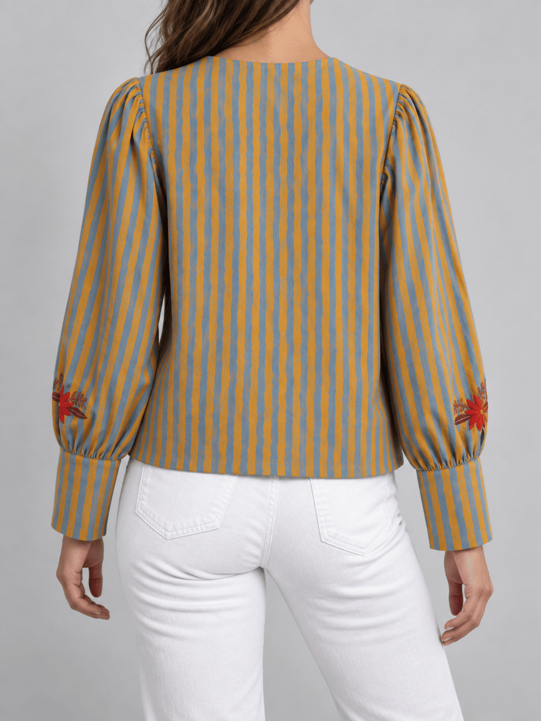 La Jolie Veste Roxane - Veste Rayée Femme