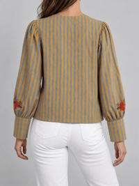 La Jolie Veste Roxane - Veste Rayée Femme