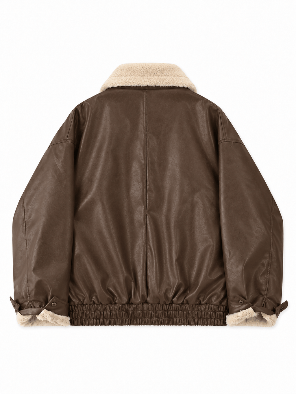 La Jolie Veste Sacha - Veste en Cuir et Fourrure