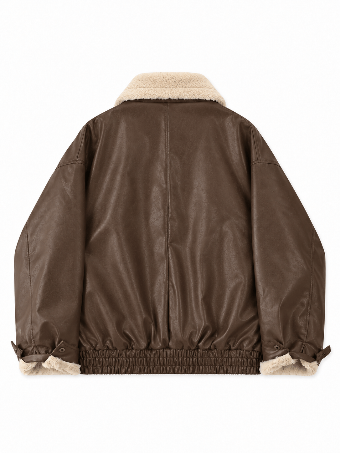 La Jolie Veste Sacha - Veste en Cuir et Fourrure