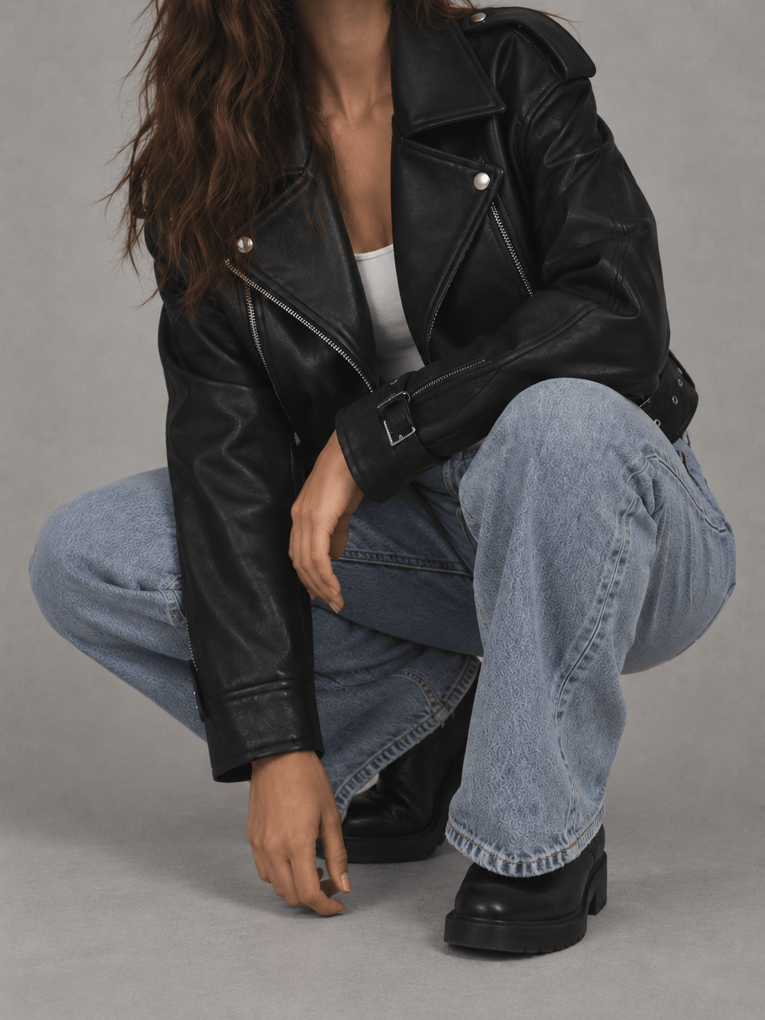 La Jolie Veste Sophie - Perfecto Simili Femme