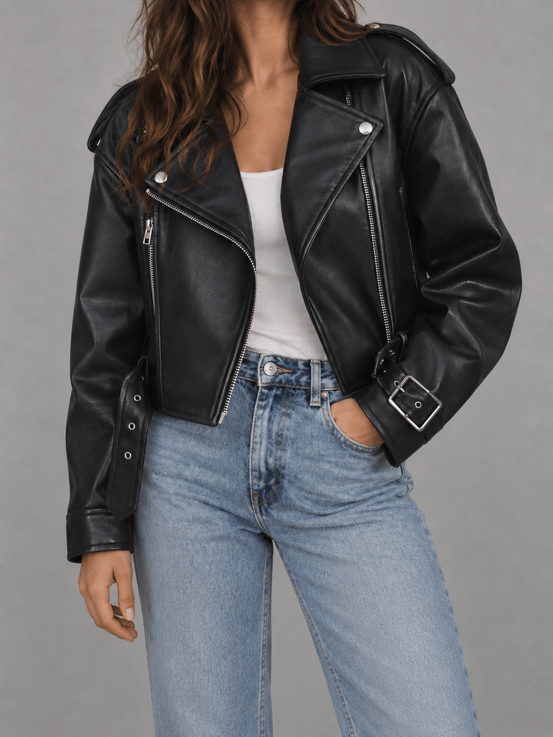 La Jolie Veste Sophie - Perfecto Simili Femme