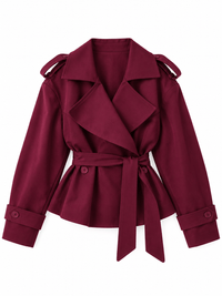 La Jolie Veste Théodora - Trench Court Automne