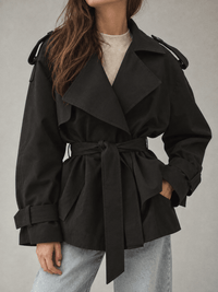 La Jolie Veste Théodora - Trench Court Automne