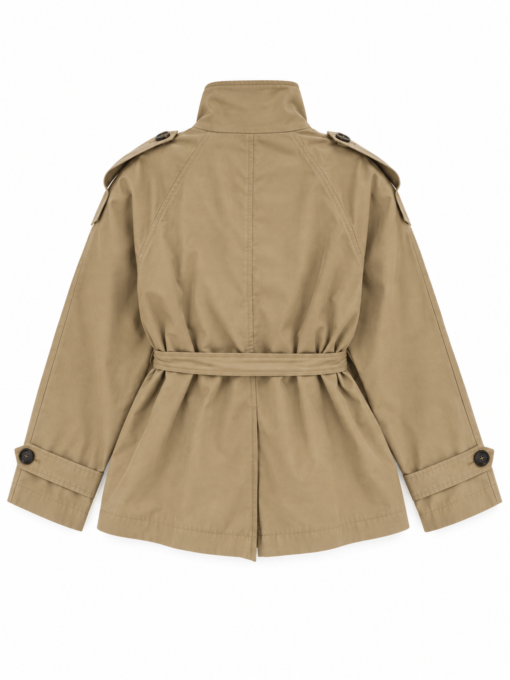 La Jolie Veste Victoire - Veste Trench Courte Ceinturée