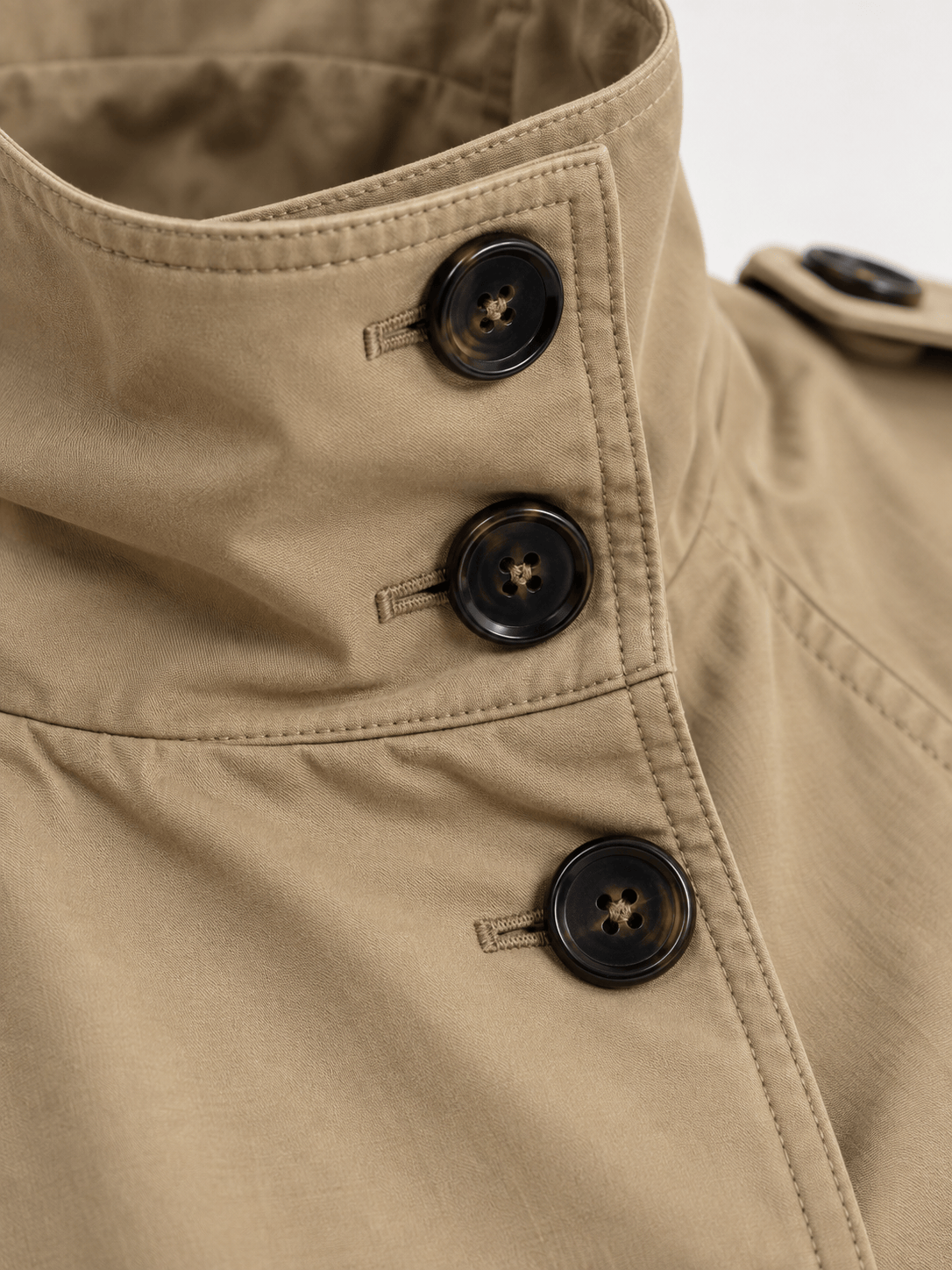 La Jolie Veste Victoire - Veste Trench Courte Ceinturée