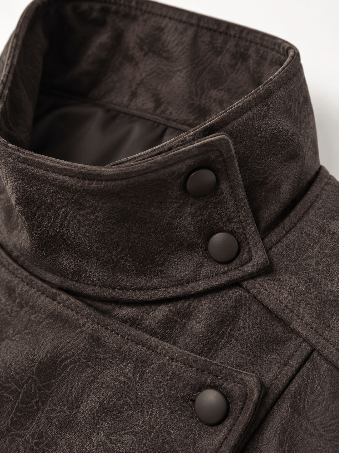 La Jolie Veste Zélie - Veste En Cuir Overzise